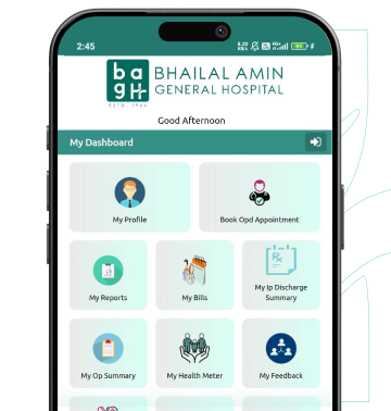 Bhailal Hospital mobile app