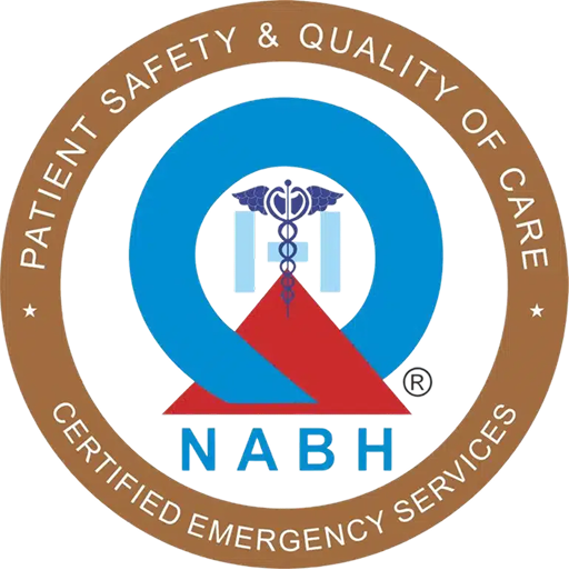 First & only hospital with NABH emergency dept. in the region
