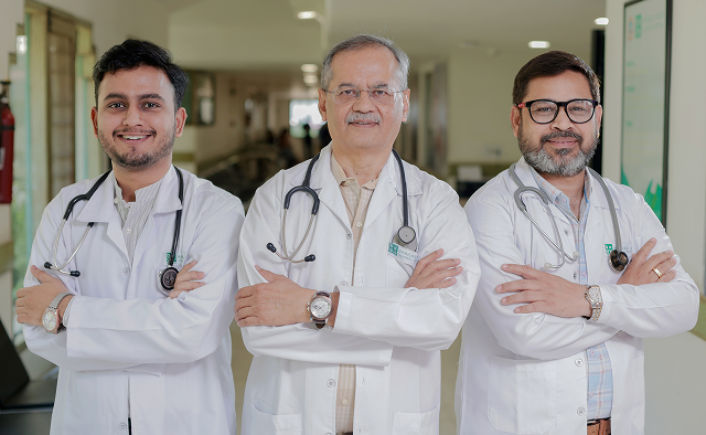 Healthcare team at Bhailal Hospital
